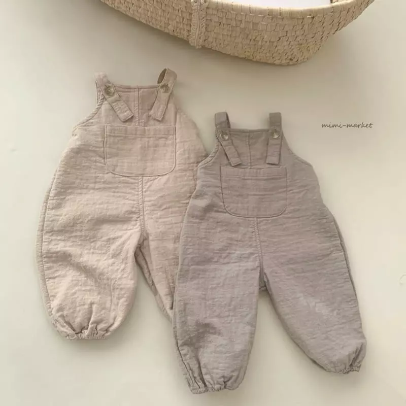 Mimi Market - Korean Baby Fashion - #onlinebabyshop - Berry Dungarees - 7