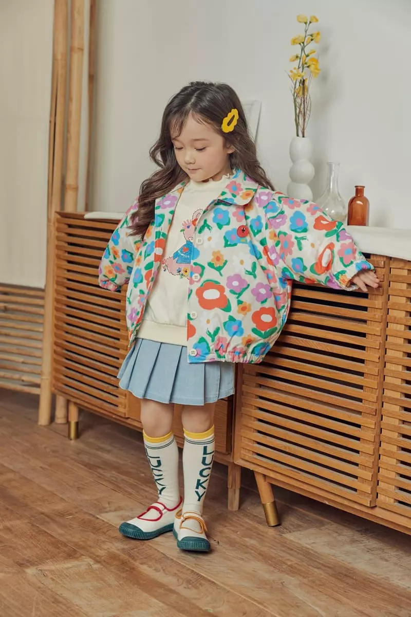 Mimico - Korean Children Fashion - #Kfashion4kids - Flower Jumper - 11
