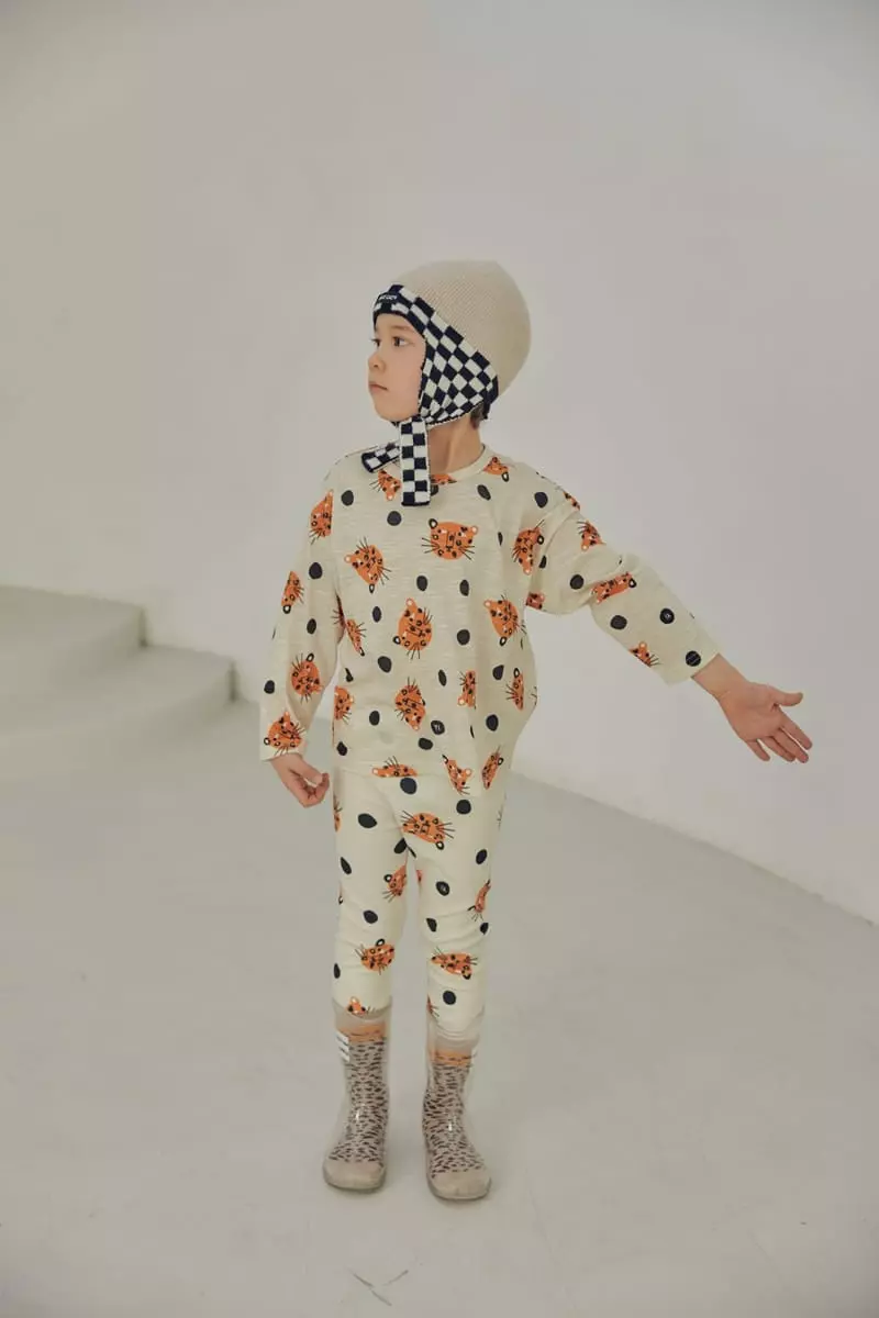 Mimico - Korean Children Fashion - #childofig - Cheetah Slav Tee - 6