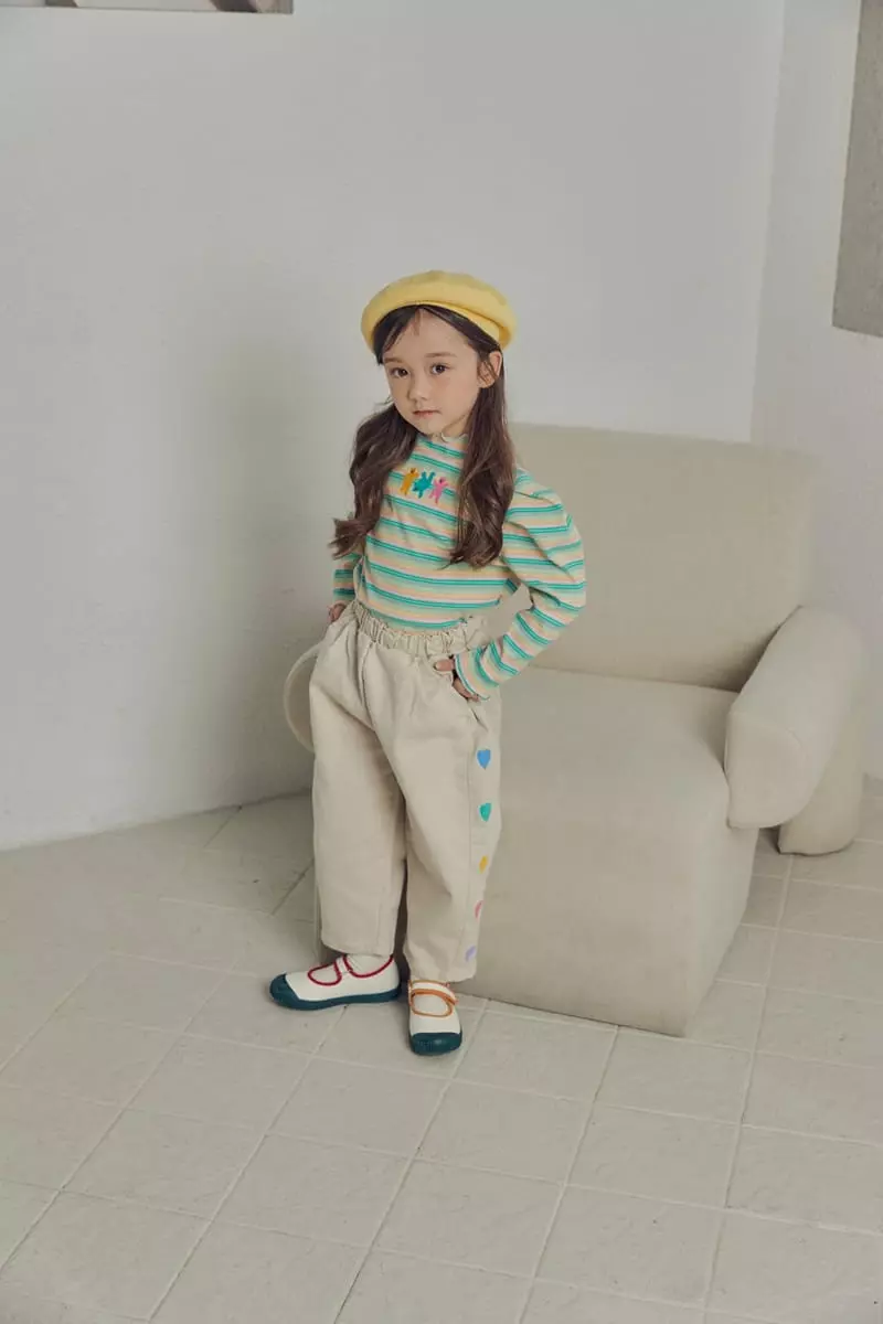 Mimico - Korean Children Fashion - #childofig - Bear Girl Tee