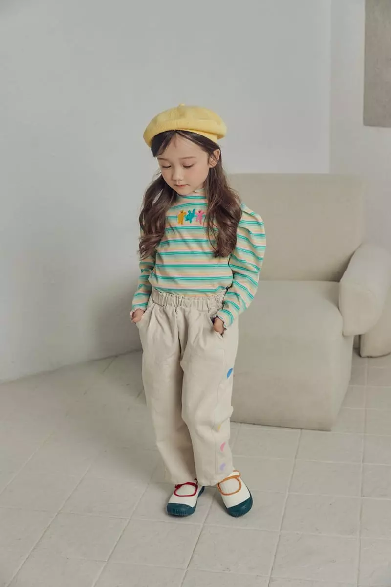 Mimico - Korean Children Fashion - #childofig - Bear Girl Tee - 2