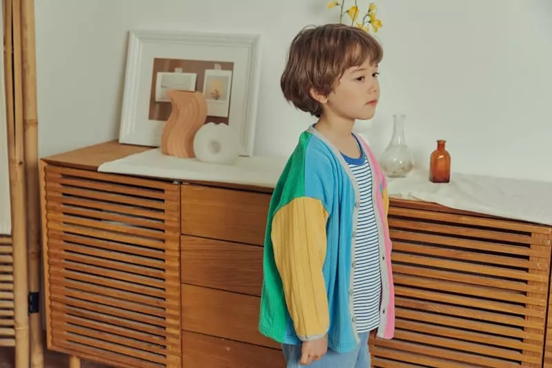 Mimico - Korean Children Fashion - #childrensboutique - Latte Cardigan - 3