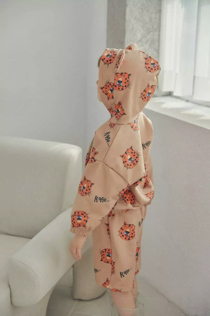 Mimico - Korean Children Fashion - #kidsstore - Cheetah Top Bottom Set - 5