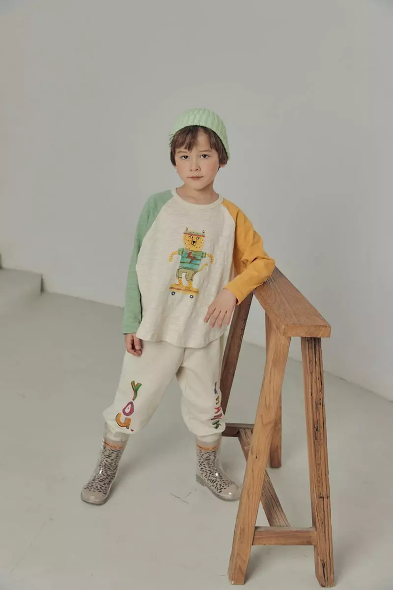 Mimico - Korean Children Fashion - #kidzfashiontrend - Thank You Pants - 5