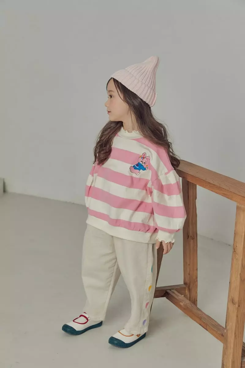 Mimico - Korean Children Fashion - #minifashionista - Heart Pants - 7