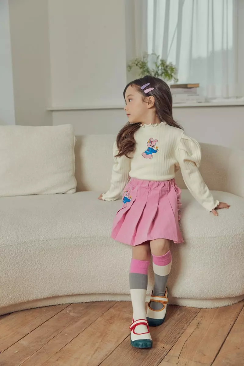 Mimico - Korean Children Fashion - #toddlerclothing - Wrinkle Skirt - 8