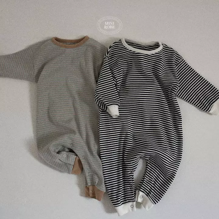 Mini Robe - Korean Baby Fashion - #babyboutique - Bebe Gug Bodysuit - 12