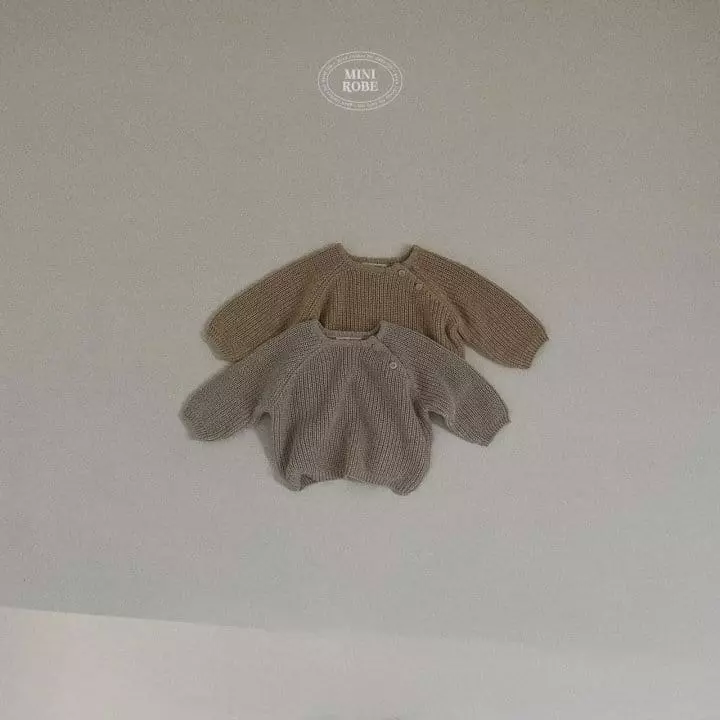 Mini Robe - Korean Baby Fashion - #babylifestyle - Bebe Ragaln Knit - 5