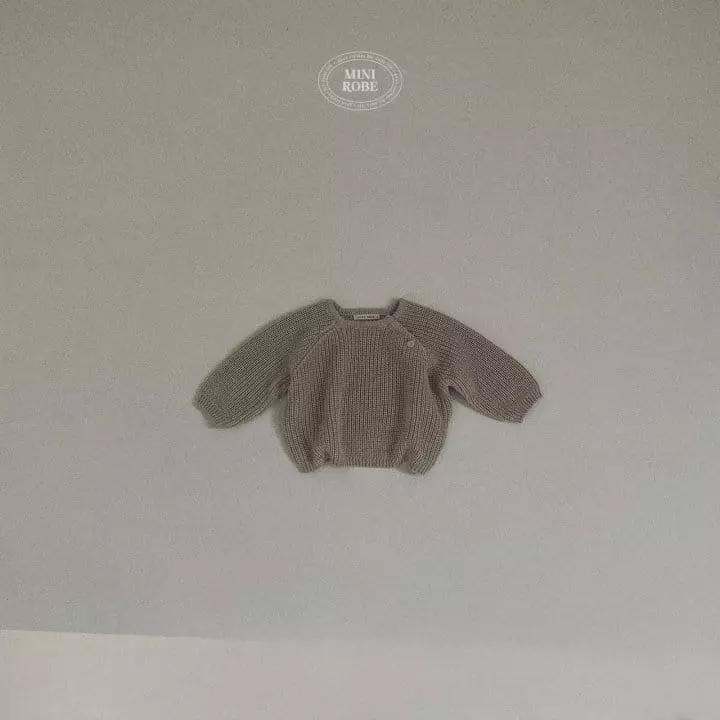 Mini Robe - Korean Baby Fashion - #babyootd - Bebe Ragaln Knit - 7