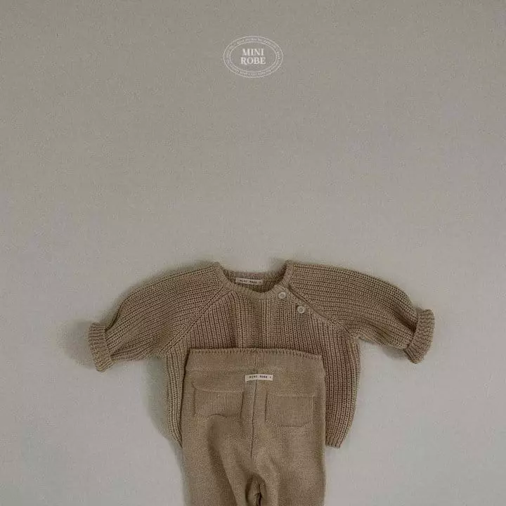 Mini Robe - Korean Baby Fashion - #babywear - Bebe Ragaln Knit - 10