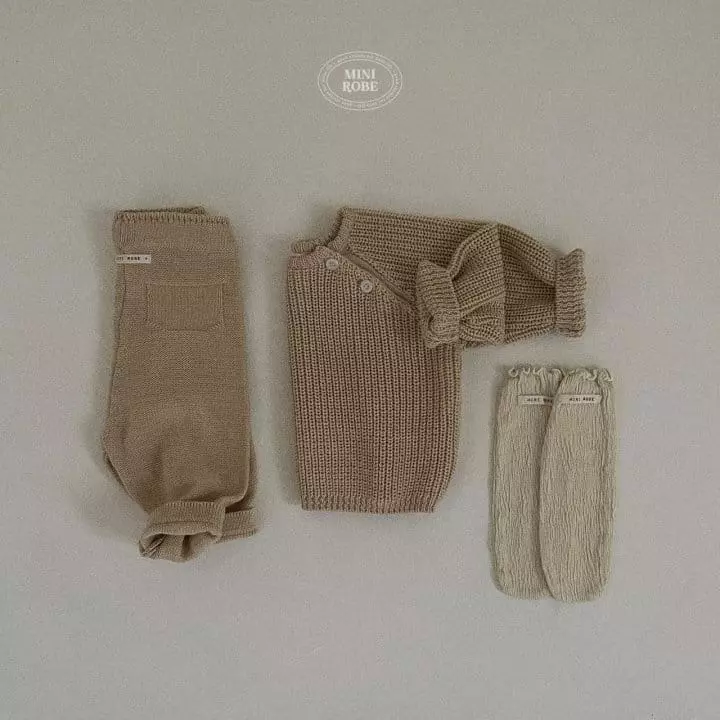 Mini Robe - Korean Baby Fashion - #onlinebabyshop - Bebe Ragaln Knit - 12