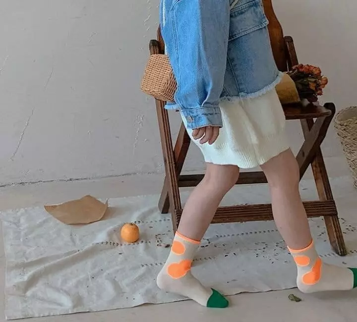 Miso - Korean Children Fashion - #Kfashion4kids - Chocolat Socks Set  - 5