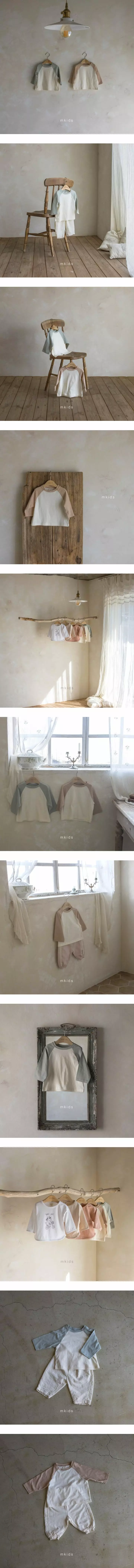 Mkids - Korean Baby Fashion - #babyfashion - Raglan Tee