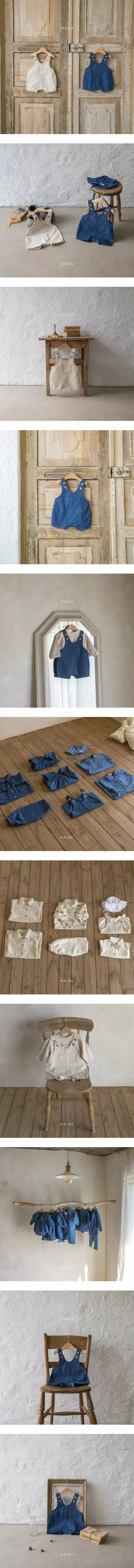 Mkids - Korean Baby Fashion - #babywear - Bebe Dungarees