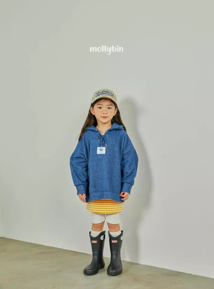 Mollybin - Korean Children Fashion - #Kfashion4kids - Eyelet Hoody Tee - 9