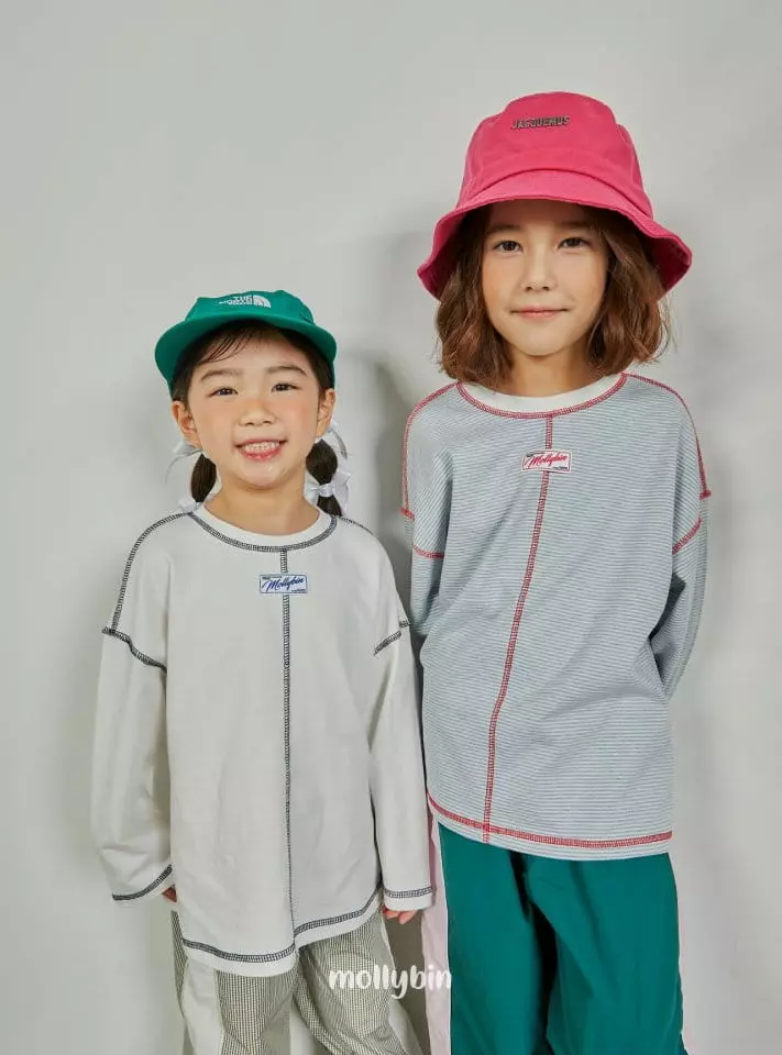 Mollybin - Korean Children Fashion - #designkidswear - Molly Label Tee - 2