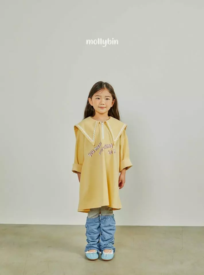 Mollybin - Korean Children Fashion - #toddlerclothing - Sera Pik One-piece - 4