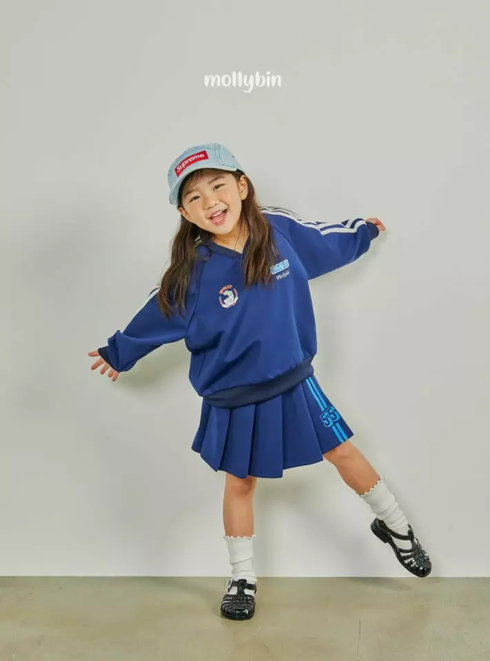 Mollybin - Korean Children Fashion - #prettylittlegirls - Track Skirt - 4