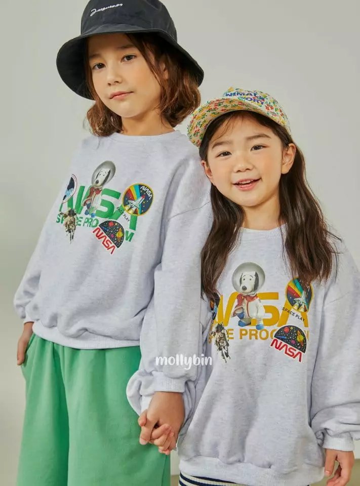 Mollybin - Korean Children Fashion - #toddlerclothing - Uni Sweatshirt