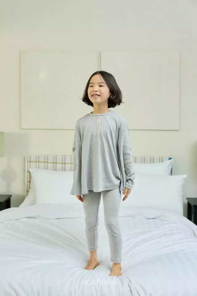Mon Atelier - Korean Children Fashion - #childrensboutique - At Home Leggings