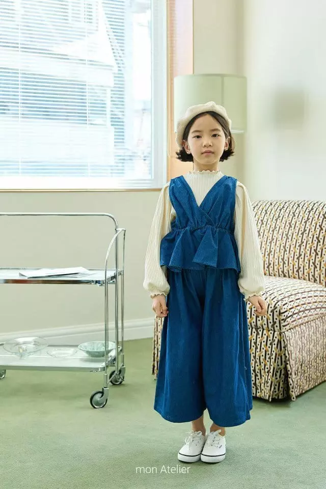 Mon Atelier - Korean Children Fashion - #fashionkids - Cross Bustier - 11