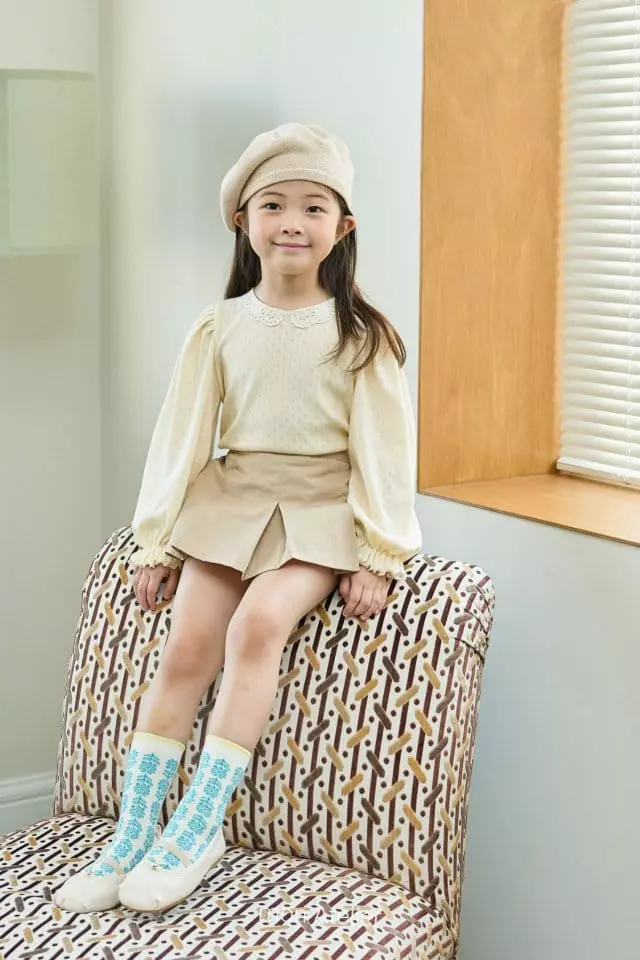 Mon Atelier - Korean Children Fashion - #kidsshorts - Lemon Tee - 5