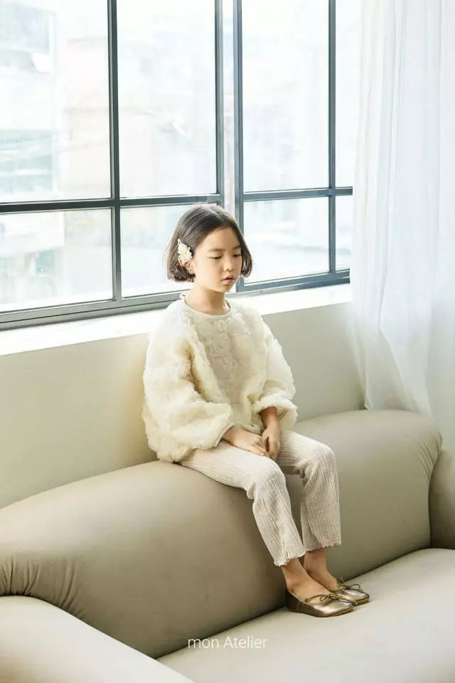 Mon Atelier - Korean Children Fashion - #kidsstore - Rose Pullover - 2