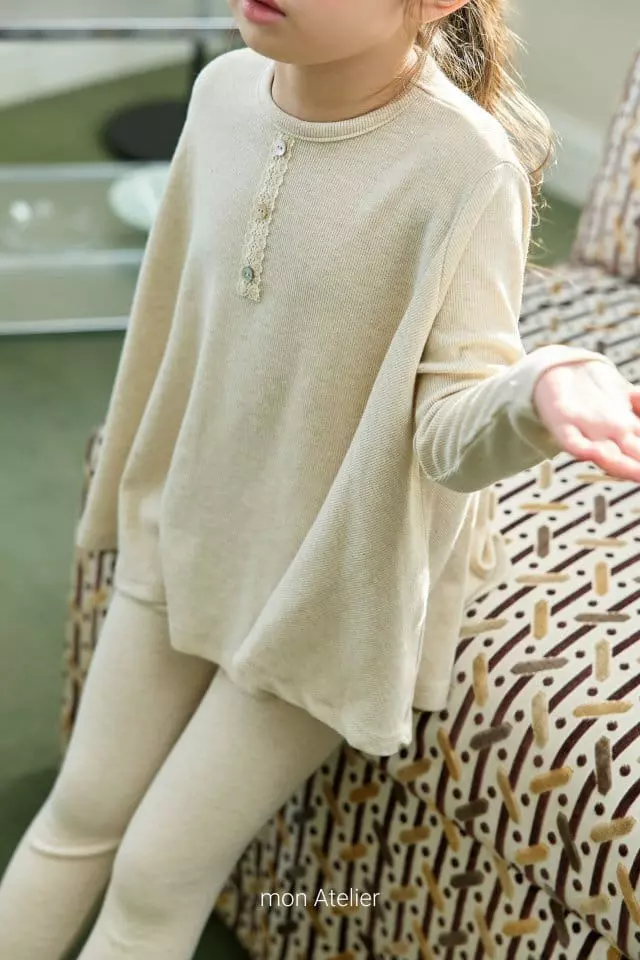Mon Atelier - Korean Children Fashion - #magicofchildhood - At Home Leggings - 10