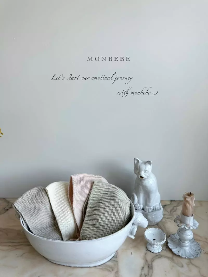 Monbebe - Korean Baby Fashion - #babylifestyle - Caramel Bonnet - 2