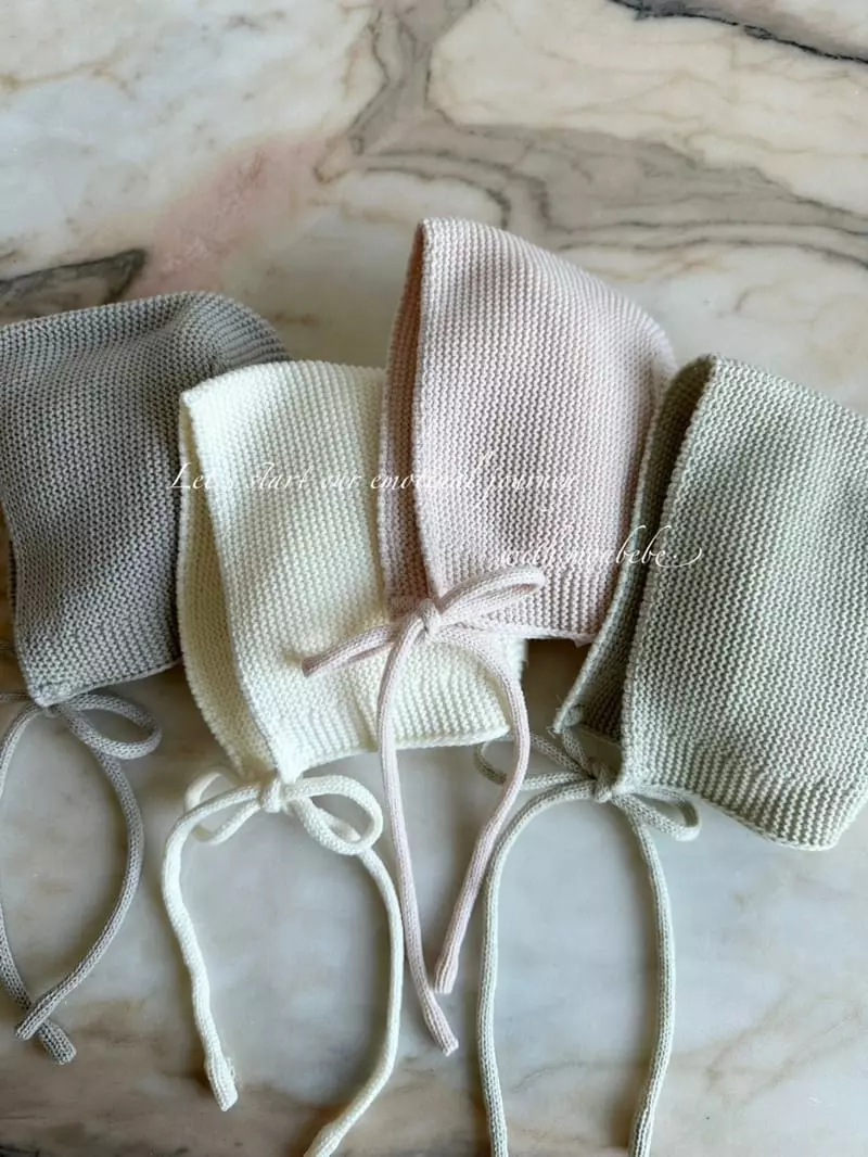 Monbebe - Korean Baby Fashion - #babyoninstagram - Caramel Bonnet - 3