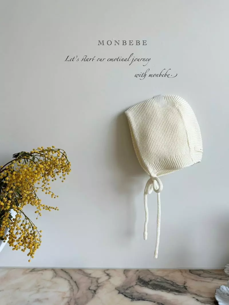 Monbebe - Korean Baby Fashion - #babyoninstagram - Caramel Bonnet - 4