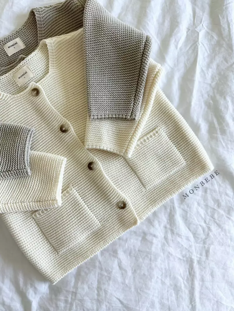 Monbebe - Korean Children Fashion - #childofig - Caramel Cardigan - 9