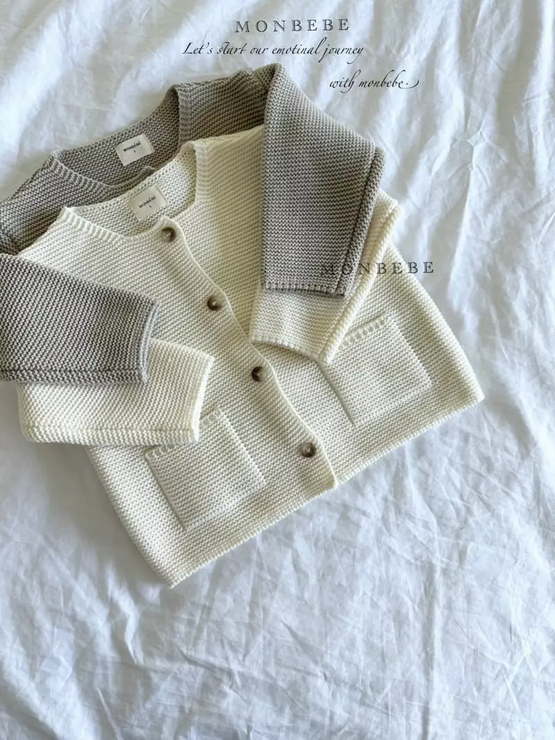 Monbebe - Korean Children Fashion - #childrensboutique - Caramel Cardigan - 11
