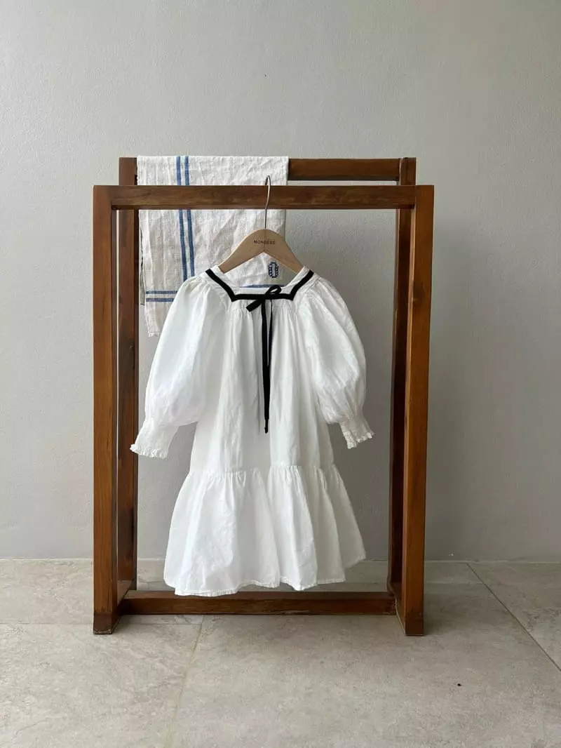 Monbebe - Korean Children Fashion - #discoveringself - Marine Rosa One-piece - 5