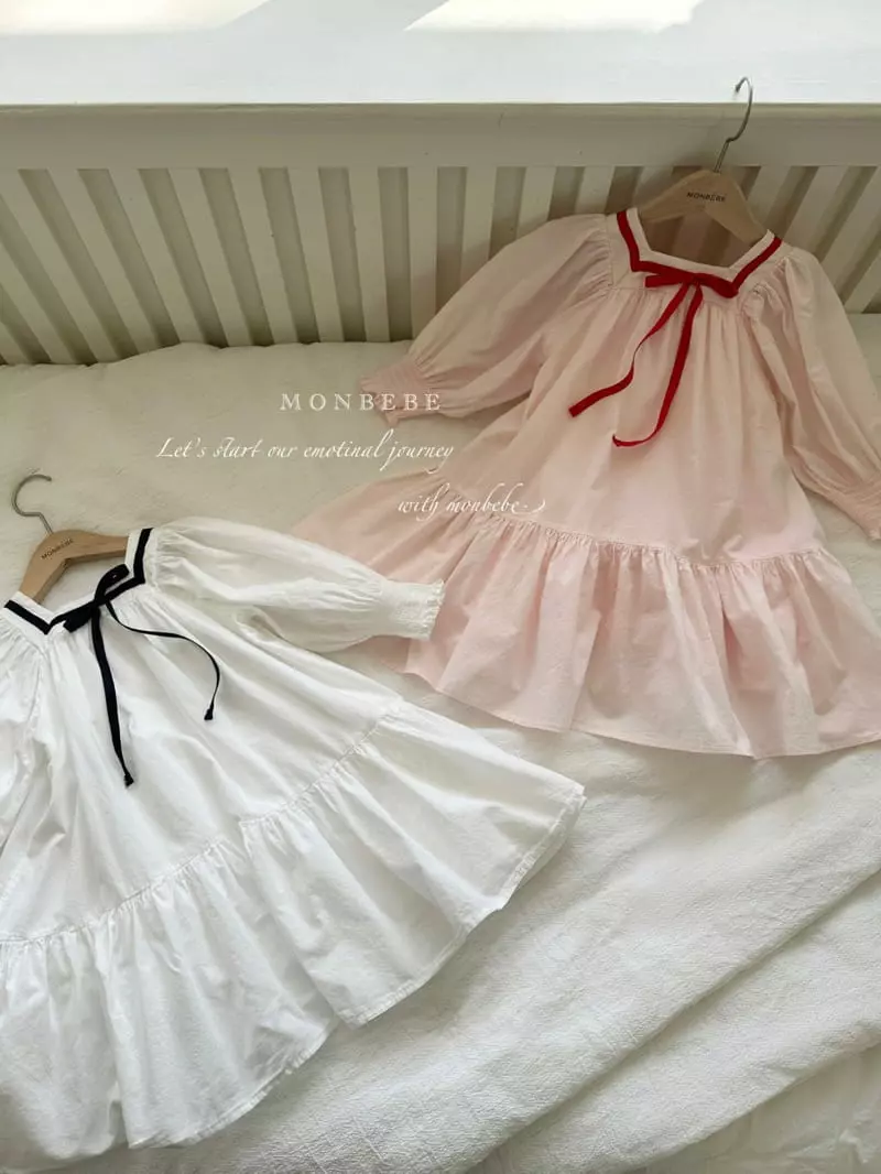 Monbebe - Korean Children Fashion - #magicofchildhood - Marine Rosa One-piece - 12