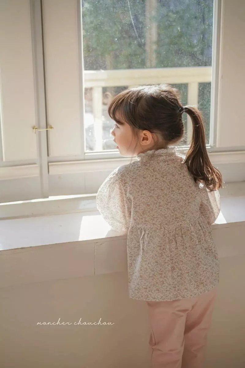 Moncher Chouchou - Korean Children Fashion - #Kfashion4kids - Frill Lace Blouse - 11
