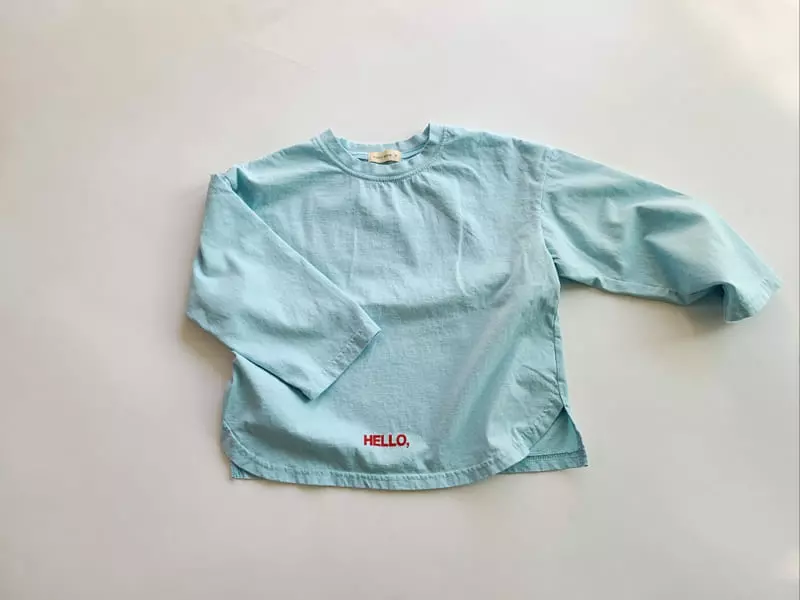 Mooi Store - Korean Children Fashion - #kidzfashiontrend - Hello Long Tee - 4