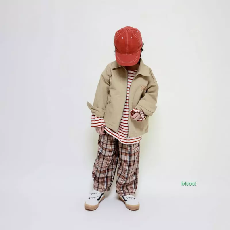 Mooi Store - Korean Children Fashion - #Kfashion4kids - Pintuck Check Pants - 11