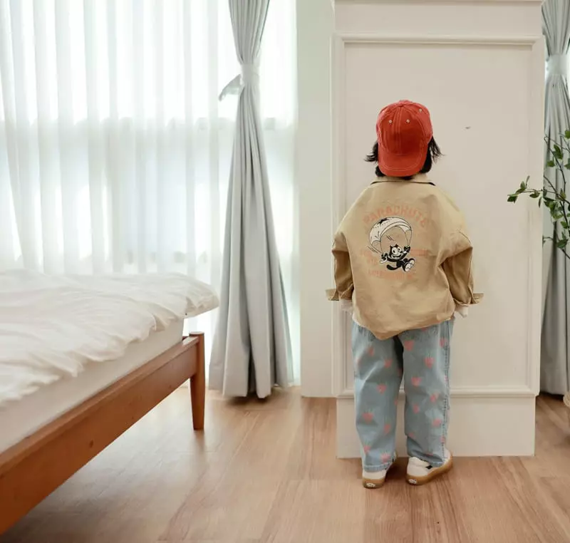 Mooi Store - Korean Children Fashion - #Kfashion4kids - Strawberry Jeans - 10