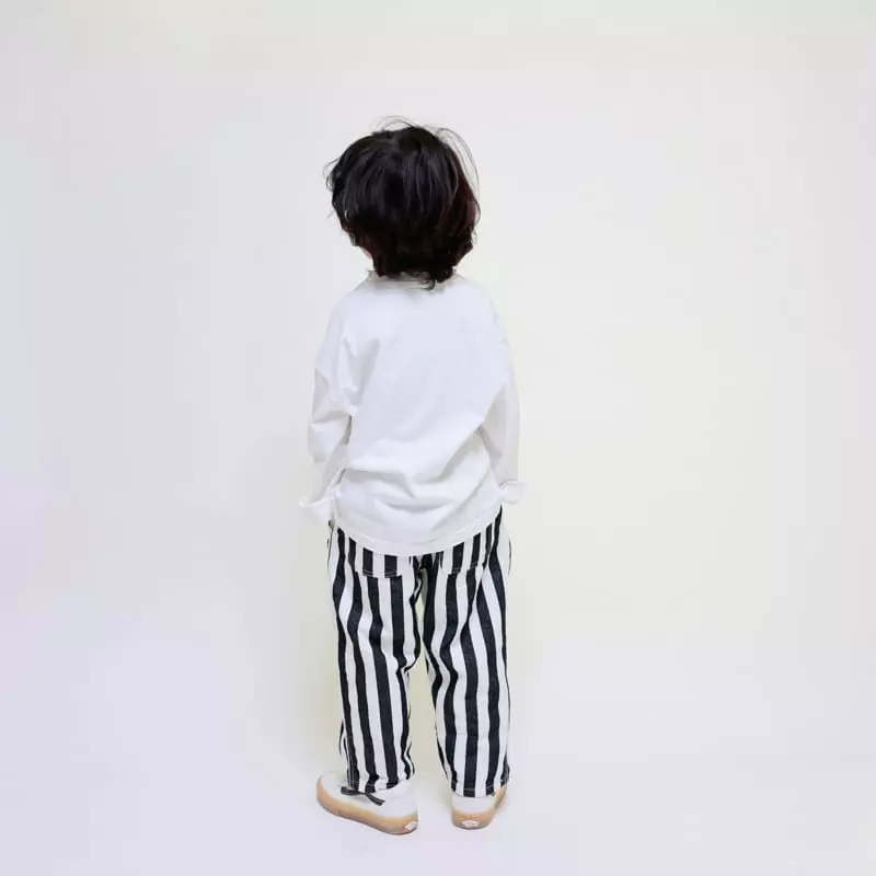 Mooi Store - Korean Children Fashion - #childrensboutique - Stripes Pants - 5