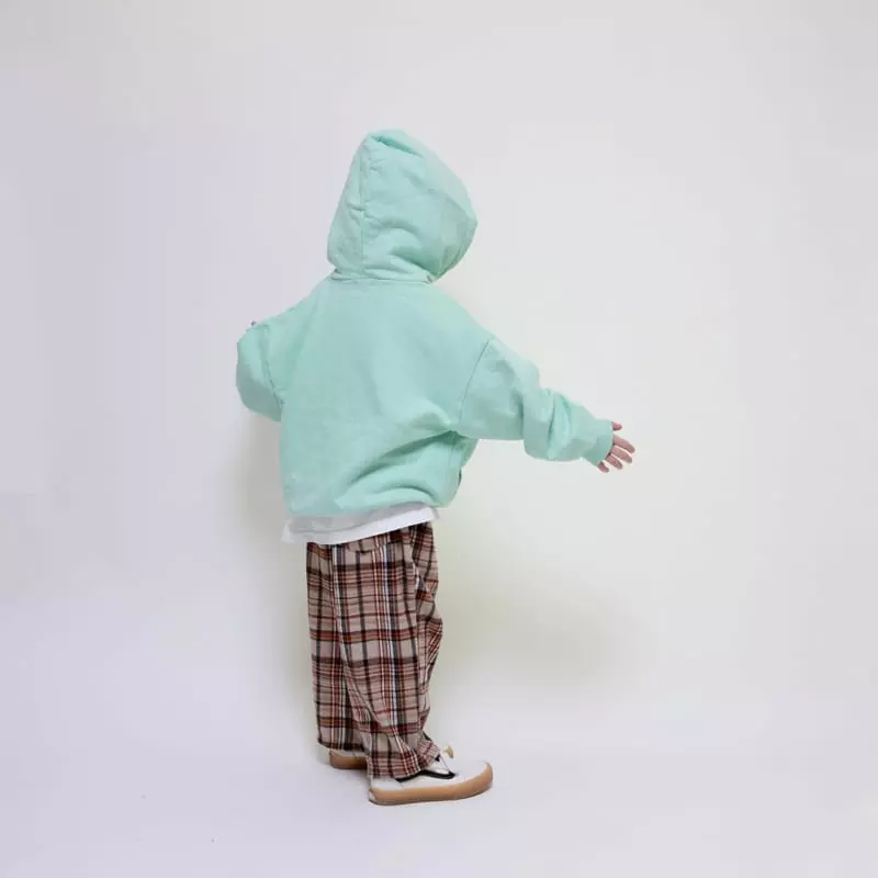 Mooi Store - Korean Children Fashion - #designkidswear - Pintuck Check Pants - 5