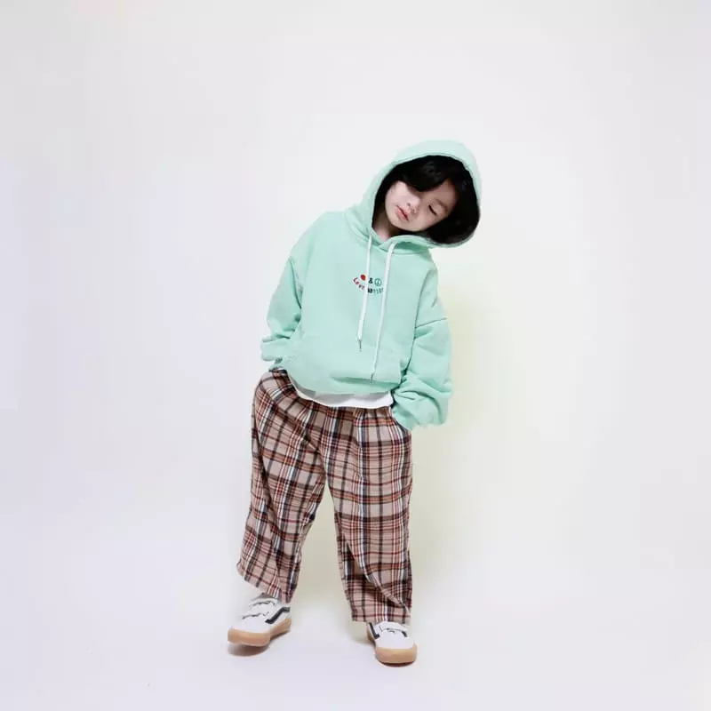 Mooi Store - Korean Children Fashion - #discoveringself - Pintuck Check Pants - 6