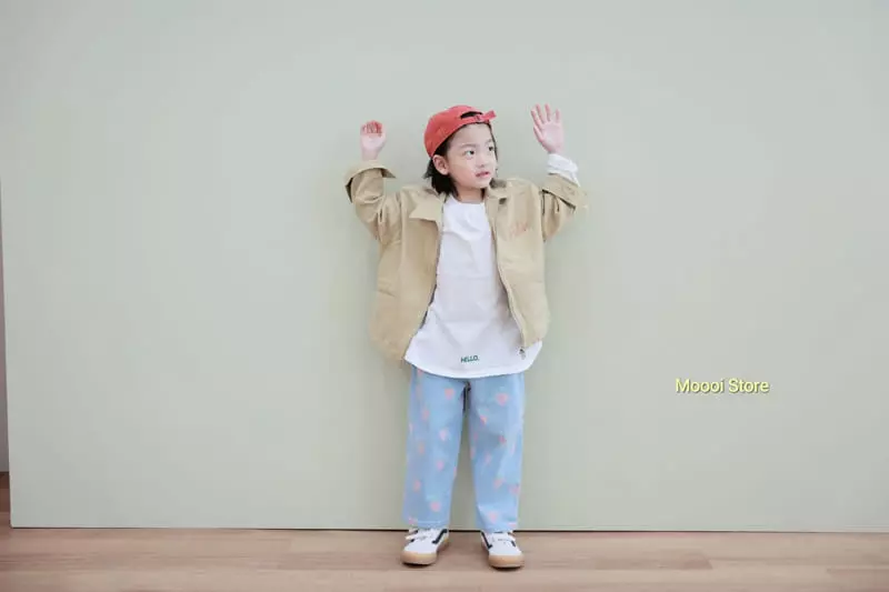 Mooi Store - Korean Children Fashion - #discoveringself - Strawberry Jeans - 5