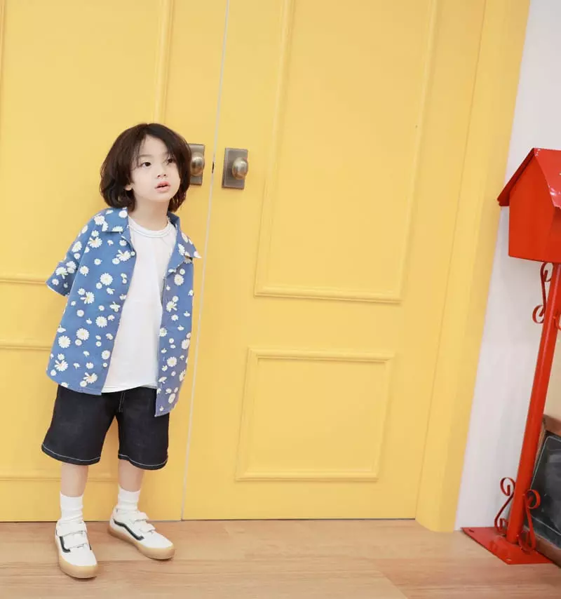 Mooi Store - Korean Children Fashion - #kidsstore - Flower Shirt - 8