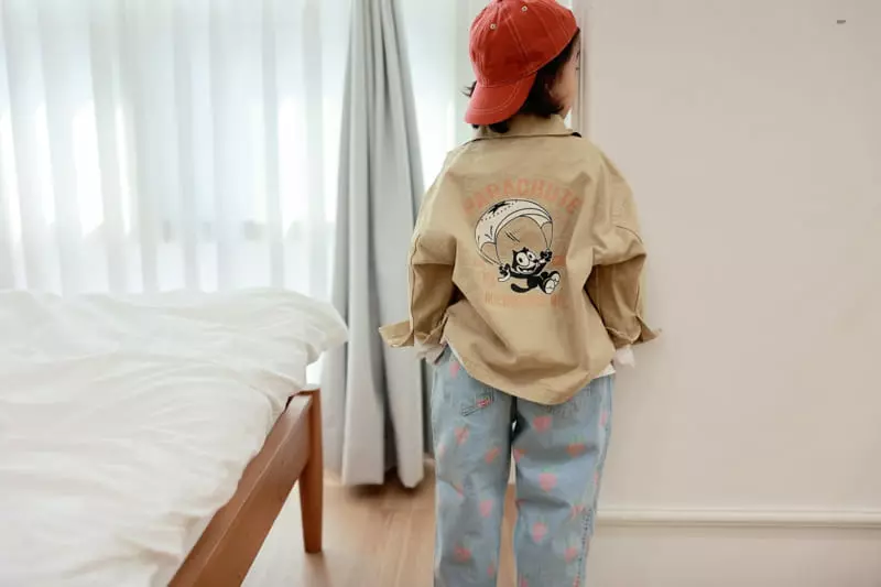 Mooi Store - Korean Children Fashion - #kidzfashiontrend - Strawberry Jeans - 9