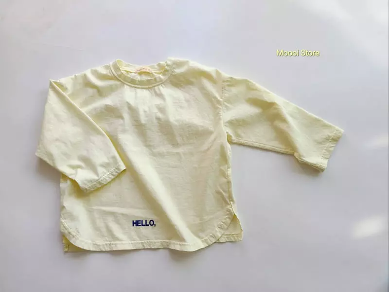 Mooi Store - Korean Children Fashion - #magicofchildhood - Hello Long Tee - 6