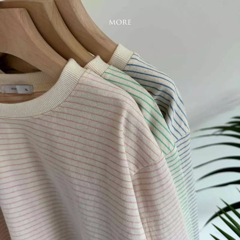 More - Korean Children Fashion - #childofig - Stripes Tee - 8