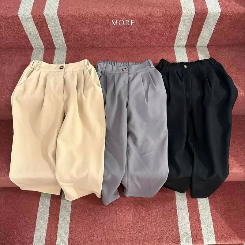 More - Korean Children Fashion - #childofig - Easy Wide Pants