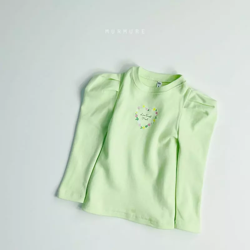 Murmure - Korean Children Fashion - #childrensboutique - Heart Flower Tee - 10