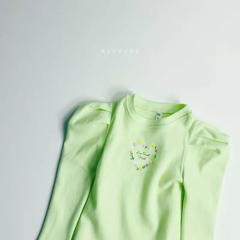 Murmure - Korean Children Fashion - #designkidswear - Heart Flower Tee - 11